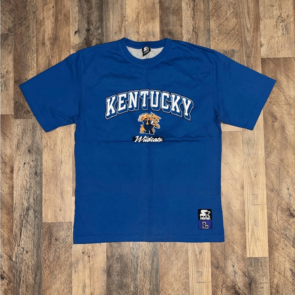 Vintage Starter University of Kentucky Wildcats T-Shirt (Size Large)